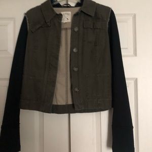 LA hearts military jacket